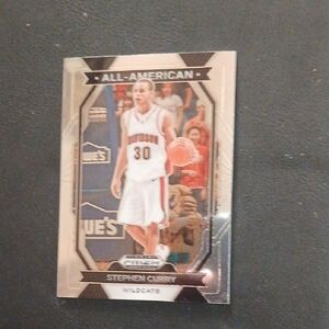 Stephen Curry All-American Trading Card